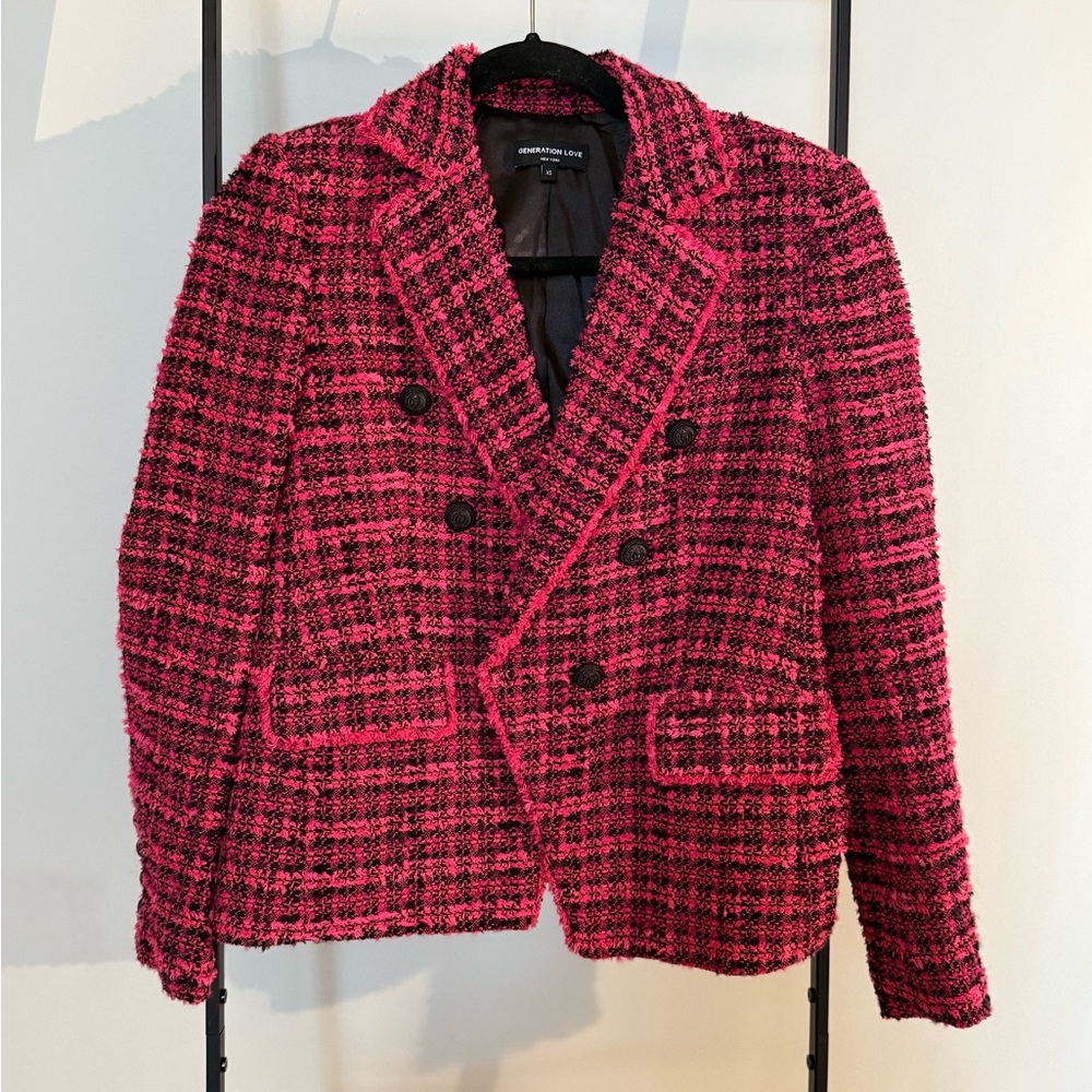 NWOT Generation Love Tweed Blazer